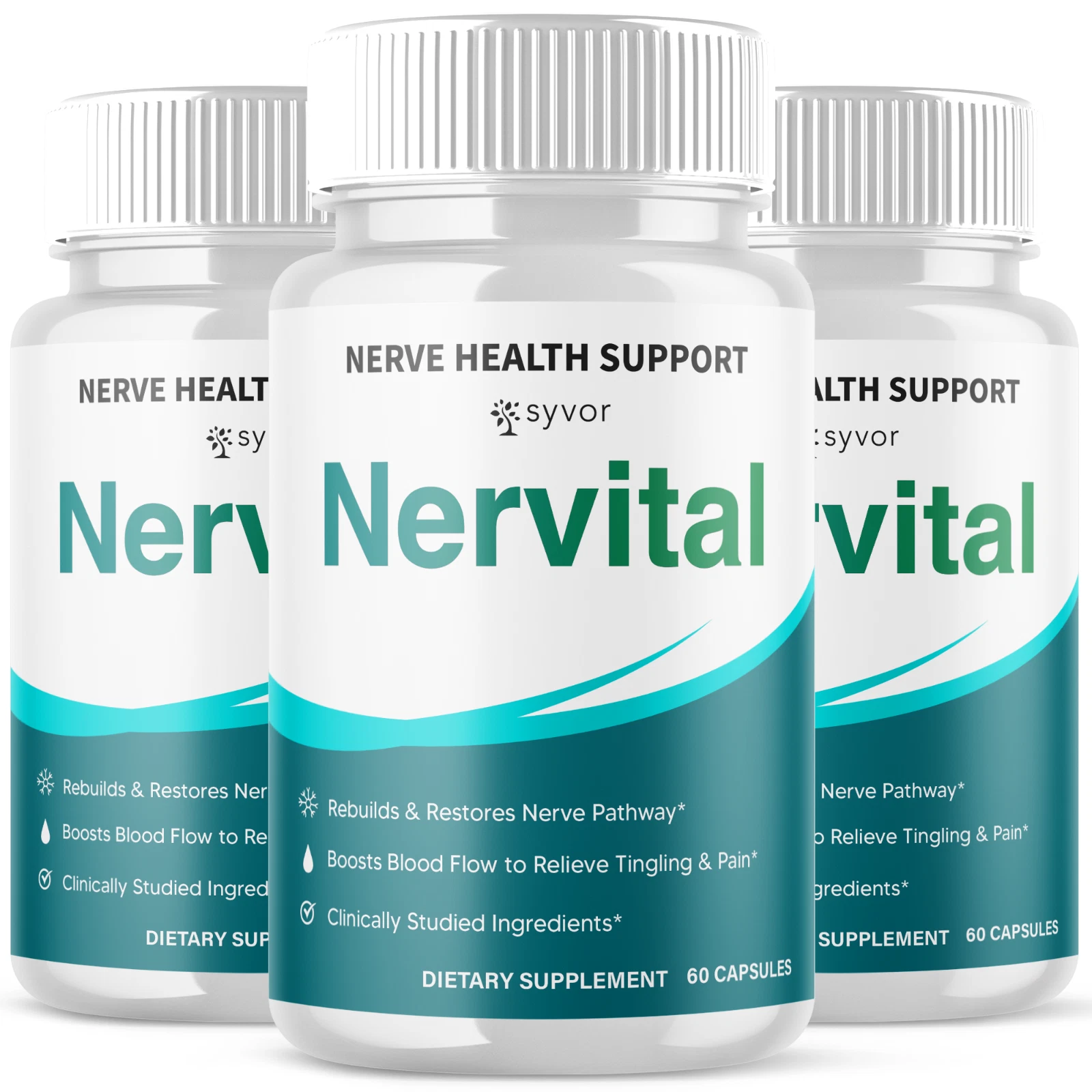 NerVital Natural Nerve Health, Comfort & Mobility Support Supplement